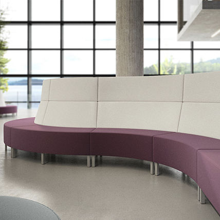Модульная банкетка - UNIFY - Office Furniture Group - современная / из пенополиуретана / для профессионального использования