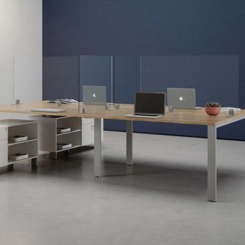 Отделительная перегородка для офиса для рабочего стола - MYGUARD - Office Furniture Group - из акрила / прозрачная