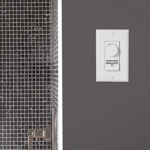 Переключатель для вентиляции - DD500W - BROAN - ротационный / встраиваемый / современный