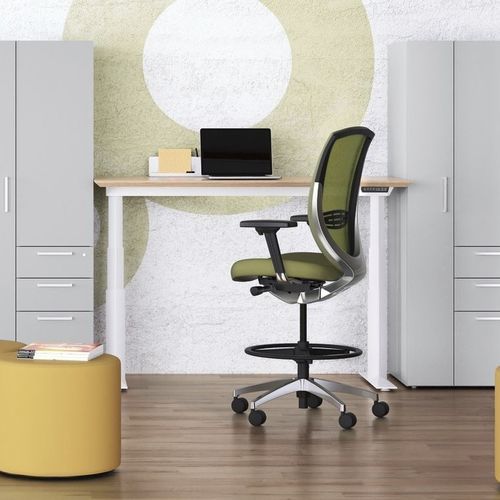 Современный стул для офиса - WISH™ - KIMBALL Office - для интерьера / из сетки / из пластика