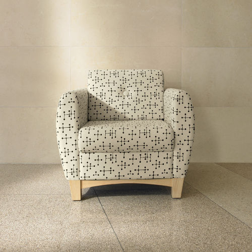 Современное клубное кресло - PRAIRIE™ - GLOBAL totaloffice - из кожи / из ткани / виниловое