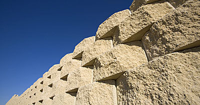 Полный бетонный блок - KEYSTONE® - Cultured Stone Products - для подпорной стены / для ограждения сада / имитация камня