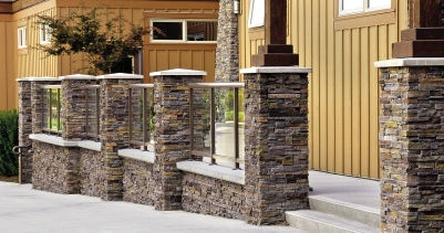 Облицовка из камня - PRO-FIT ALPINE LEDGESTONE - Cultured Stone Products - для наружного применения / для сельской местности / декоративная