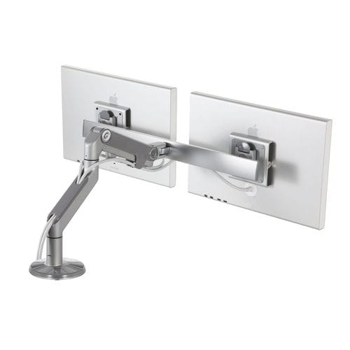 Кронштейн для экрана для рабочего стола - M8 CROSSBAR - Humanscale - двойной