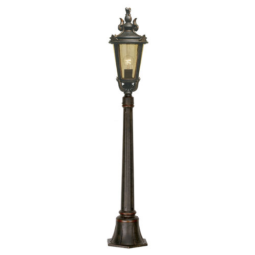 Столбик освещения для сада - BALTIMORE - Elstead Lighting Ltd - классический / из стали / из стекла
