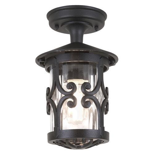 Классический потолочный светильник - HEREFORD - Elstead Lighting Ltd - круглый / из стекла / из литого алюминия