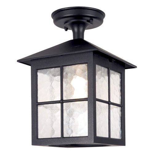Классический потолочный светильник - WINCHESTER - Elstead Lighting Ltd - квадратный / из стекла / из литого алюминия