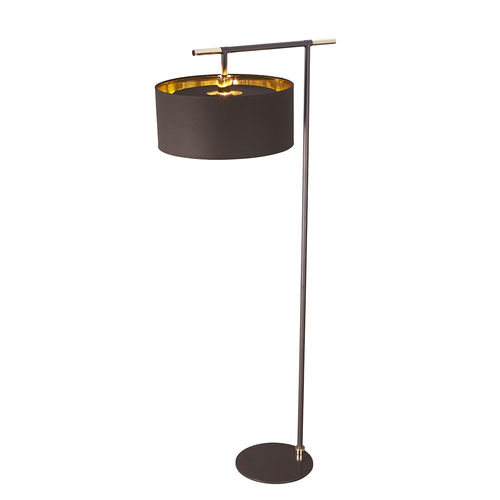 Напольная лампа - BALANCE - Elstead Lighting Ltd - из полированной латуни / из ткани / из акрила
