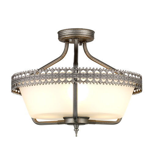 Классический потолочный светильник - CROWN  - Elstead Lighting Ltd - круглый / из стали / галогенный