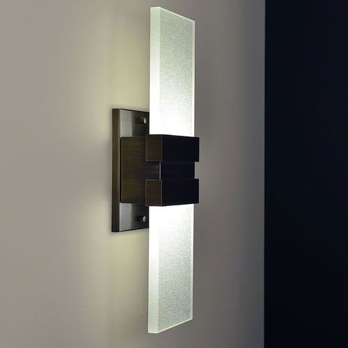 Современный настенный светильник - TONIC SCONCE - BOYD - для интерьера / из металла / из стекла