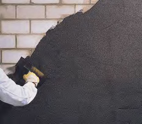 Битумная гидроизоляция для защиты - HydroBond 2K-Flex - Newton Waterproofing Systems - для фундамента / для грунта / из каучука