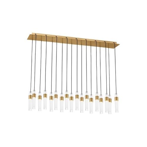 Люстра уникальный дизайн - LASSELL  - TECH LIGHTING - из кристалла / из дутого стекла / из латуни