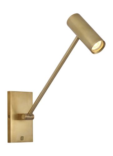 Настенный точечный светильник - PONTE SMALL TASK  - TECH LIGHTING - LED / круглый / для профессионального использования