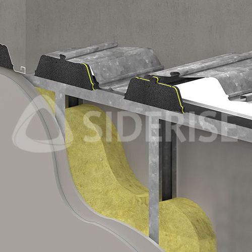 Акустическая изоляция - AVC - Siderise Group - из панелей / для внутреннего пространства / огнезащитная