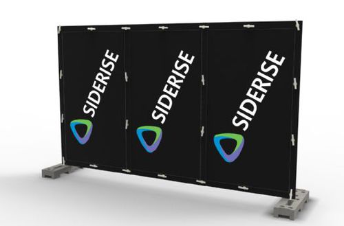 Решетчатый забор - Siderise Group - для зеленых зон / из металла / противошумный