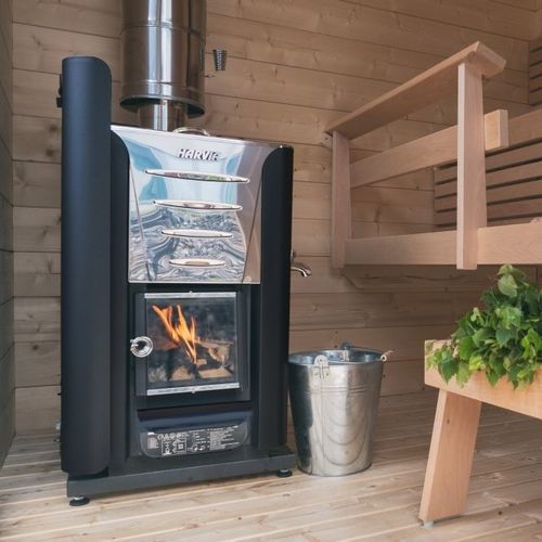 Печь для сауны на дровах - Pro 20 ES - HARVIA - 20 кВт...50 кВт / напольная / из стали