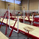 гимнастический разновысокие брусья