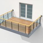 балкон с панелями