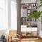 модульный книжный шкафUSM Haller Soft Panel &ndash; GreyUSM Modular Furniture