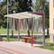 крытая автобусная остановка из сталиNUBOmmcité street furniture