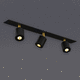 светильник на рейке LED / круглый / из алюминия / для профессионального использования