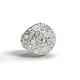 современная круглая ручка для мебели / из латуни / из кристаллов Swarovski®