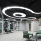 подвесной светильник / LED / линейный / изгибаемый