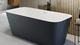 островная ванна / для жилых зданий / из Solid Surface / современная