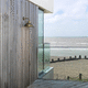 современный настенный светильник / для наружного применения / из латуни / круглый