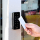 устройство считывания с карт близости / с кристаллом интегральной схемы / RFID / для автоматического контроля доступа