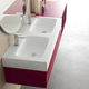 встраиваемая раковина / из Corian® / с умягчителем воды / двойная