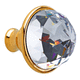 круглая ручка для мебели традиционный стиль / из металла / из кристаллов Swarovski®