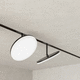 светильник на рейке LED / круглый / из алюминия / из метакрилата