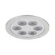 встраиваемый точечный светильник / LED / круглый / IP20