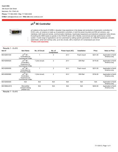 ?C2 SE Controller