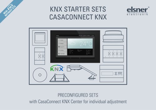 KNX home center and starter sets CasaConnect KNX