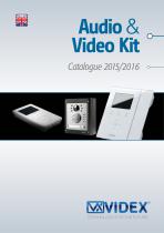 Audio & Video Kits Catalogue 2015/2016