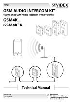 GSM AUDIO INTERCOM KIT 4000 Series GSM Audio Intercom with Proximity