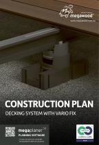 Construction Plan - Terrace with VARIO FIX