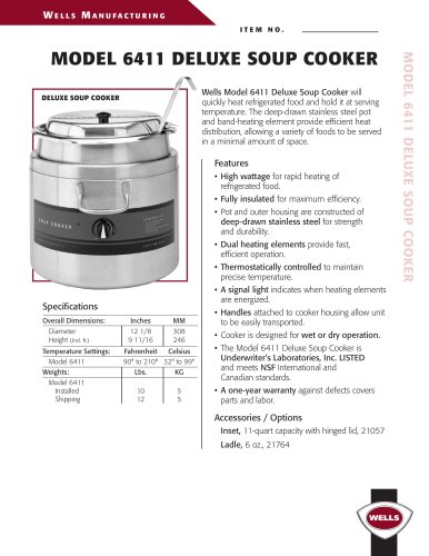 Soup Cookers:SC6411