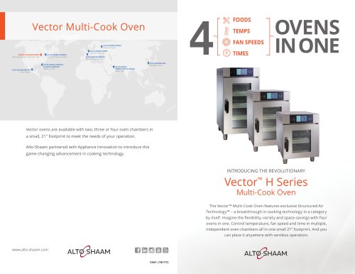 Vector Multi-Cook Oven Brochure