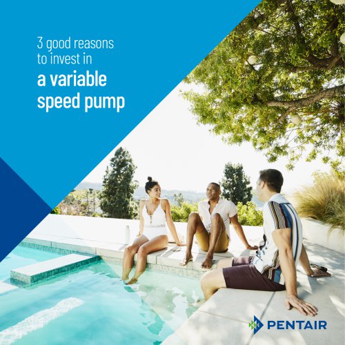 a variable speed pump