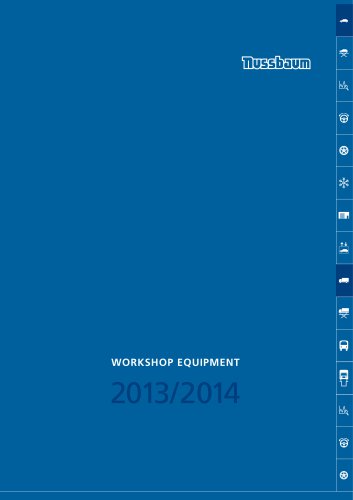 WORKSHOP EQUIPMENT 2013/2014