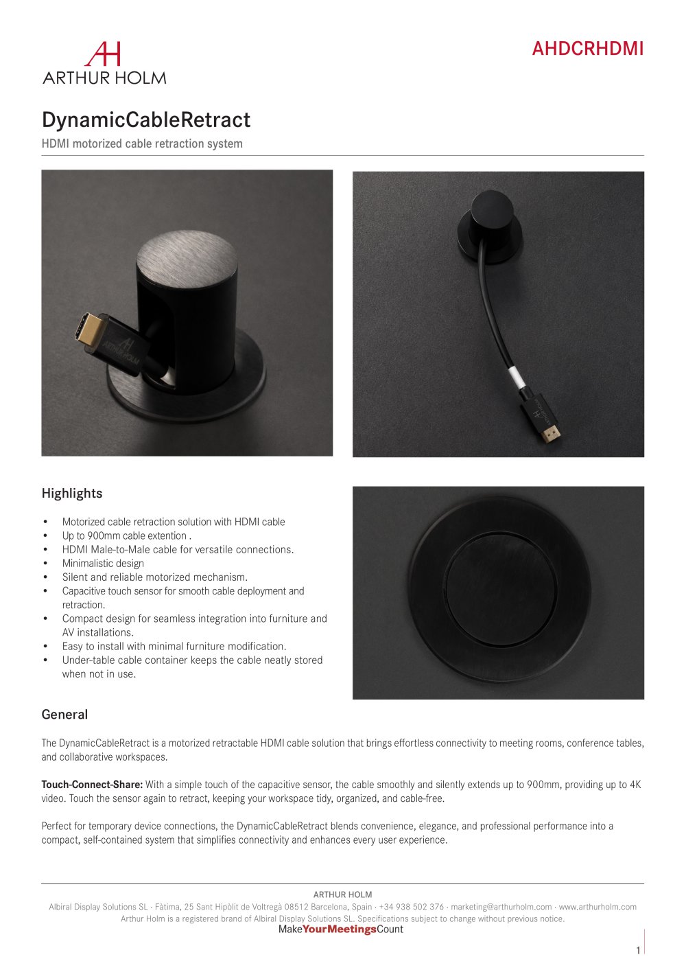 DynamicCableRetract - Arthur Holm