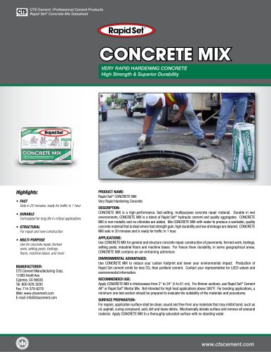 ConcreteMix