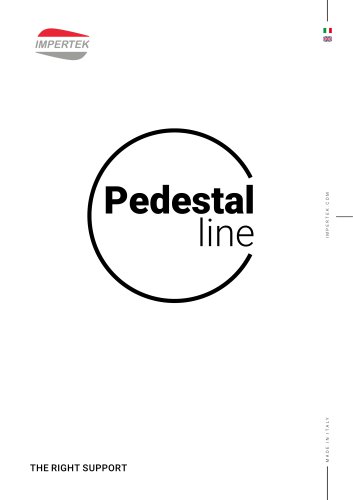 Pedestal Line Catalogue 2024 EN-IT