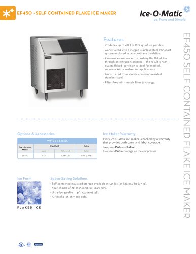 EF450-Self-Contained Flake Ice Maker