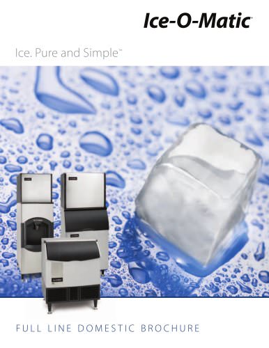 Ice-O-Matic Full Line Brochure