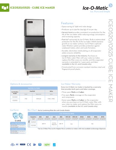 ICE0520-Modular Cube Ice Machine