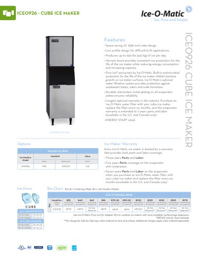 ICE0926-Modular Cube Ice Machine